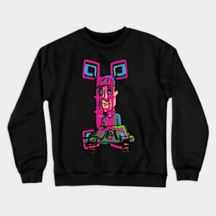 War Graffiti Crewneck Sweatshirt